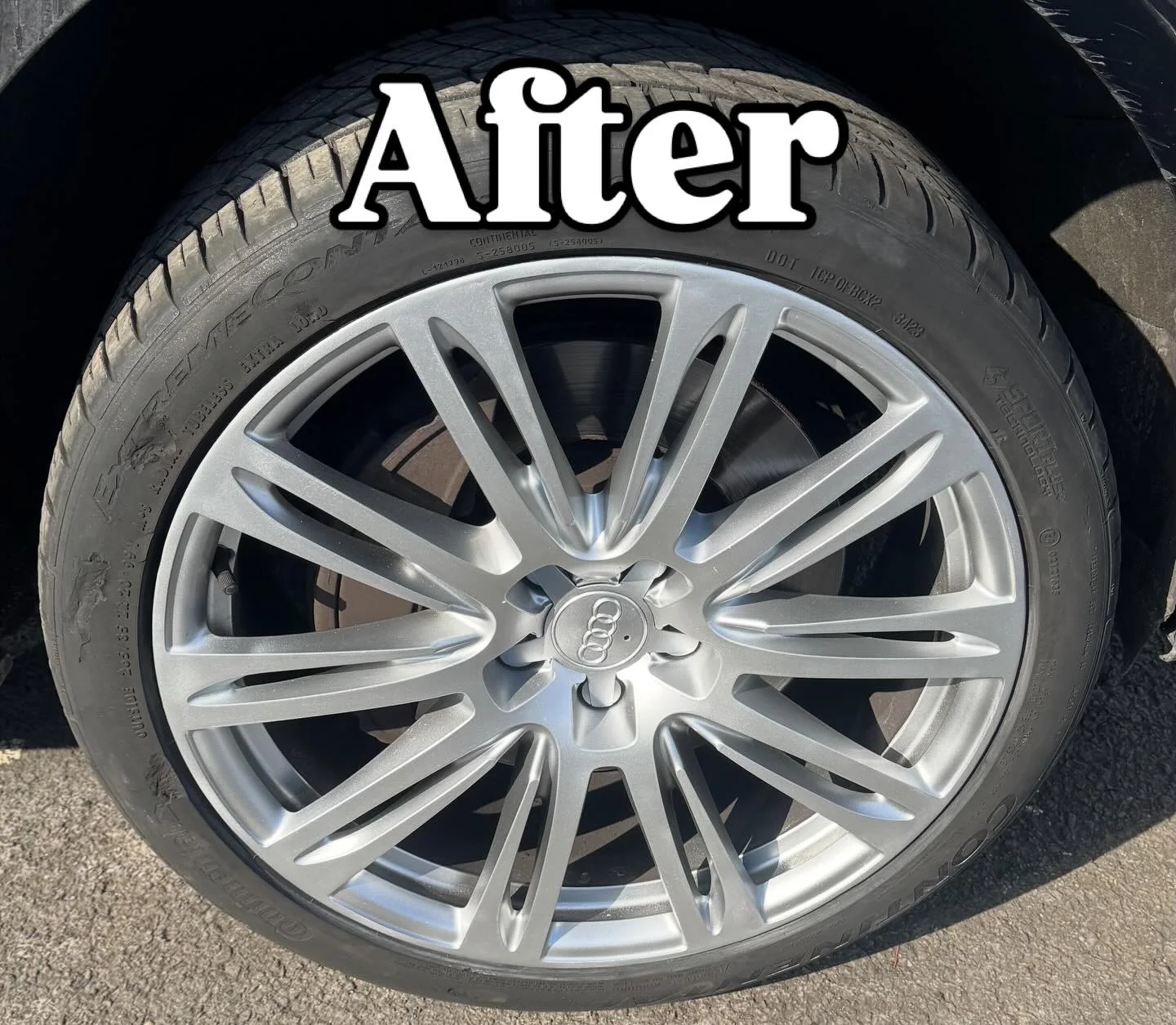 Wheel 1 after restoration