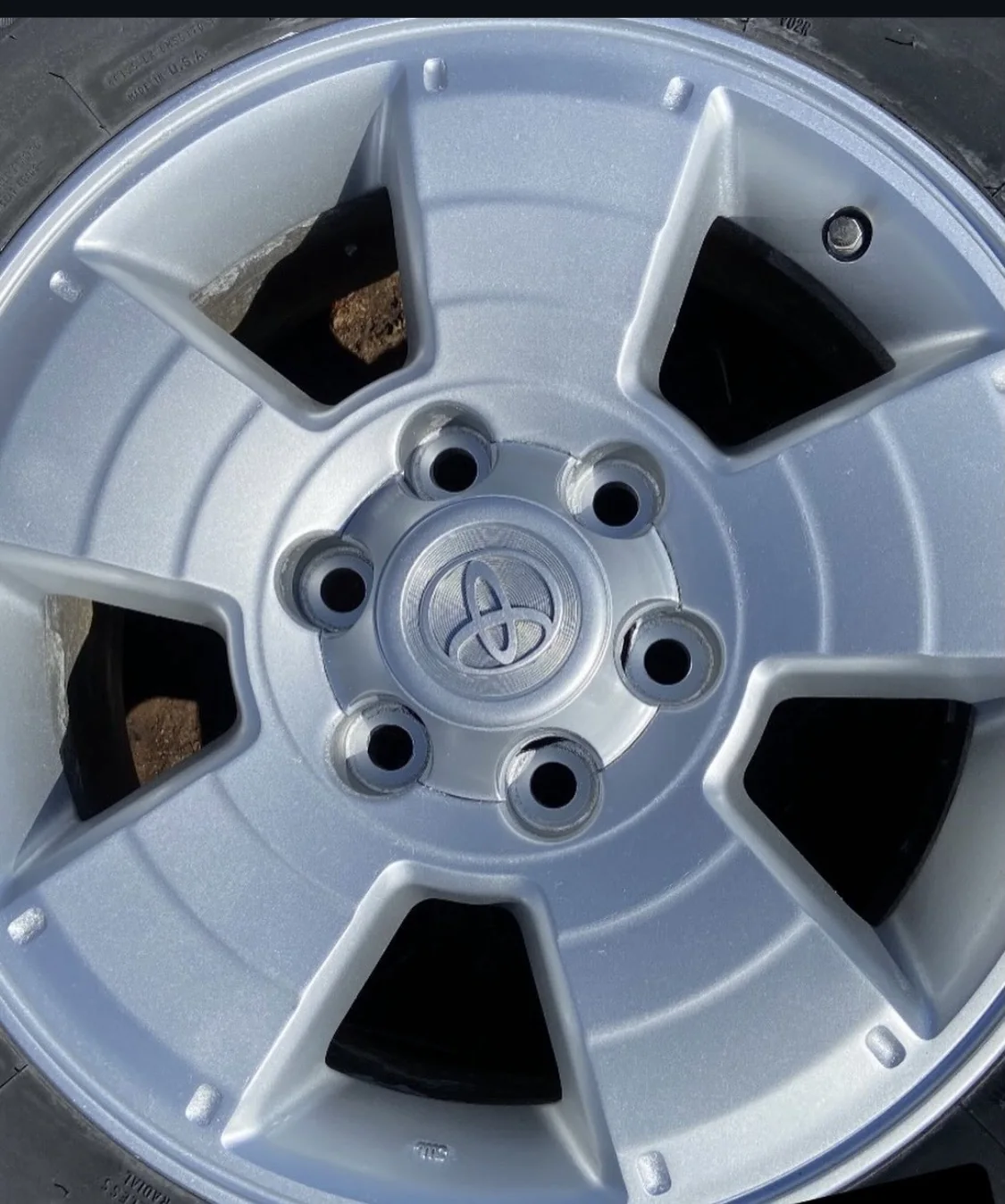 Wheel 5 after restoration